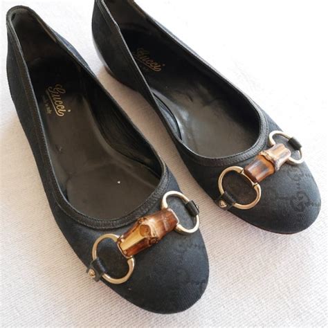 marktplaats gucci schoenen dames|Gucci Bamboo Monogram Canvas ballerina’s 38 écht leer!.